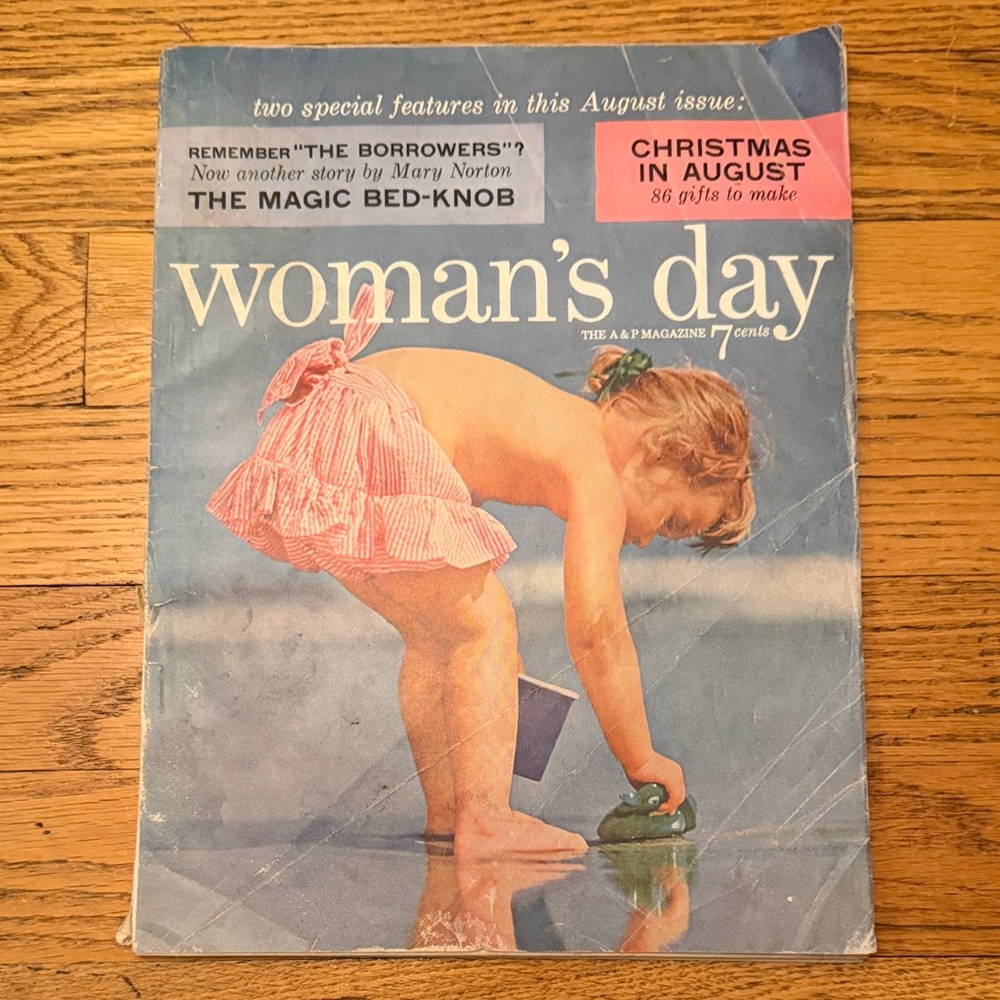 1955 Vintage Woman’s Day Magazine August